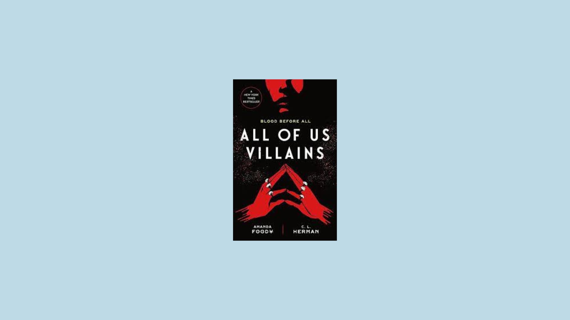 11 All of us Villians by Amanda Food and C.L. Herman book cover